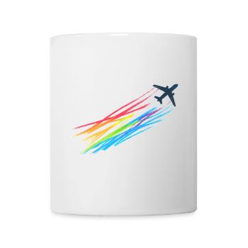 Rainbow Machine - Tasse - Weiß - Vorne