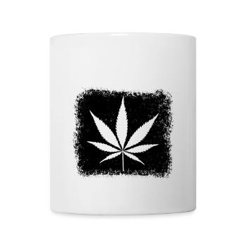 Kiffen, Weed, Legalize it, Ganja - Tasse - Weiß - Vorne