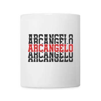 Archangel T-Shirt T-Shirt Cadeau Texte Empilé - Mug blanc - blanc - Devant
