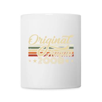 Août 2008 Anniversaire Août 2008 - Original 2008 - Mug blanc - blanc - Devant