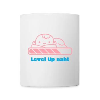 Level Up, Bald-Papa! - Tasse - Weiß - Vorne