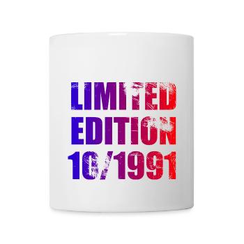 33e anniversaire Edition limitée 10/1991 - Mug blanc - blanc - Devant
