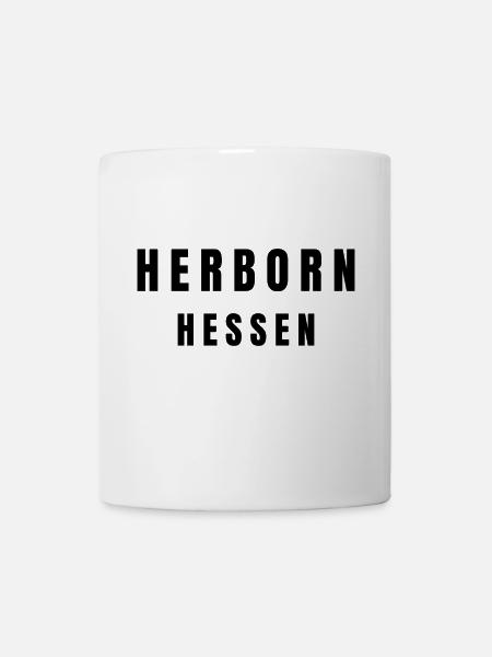 Herborn Hessen - Tasse - Weiß