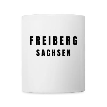 Freiberg Sachsen - Tasse - Weiß - Vorne