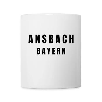 Ansbach Bayern - Tasse - Weiß - Vorne