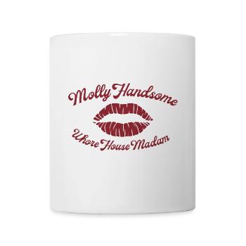 Lips & Script Vintage-Femme-Logo - Tasse - Weiß - Vorne