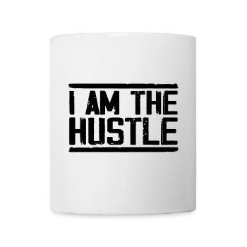 I Am the Hustle Funny Business Owner, CEO - Mug blanc - blanc - Devant