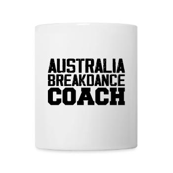 Australia Breakdance Coach - Mug blanc - blanc - Devant