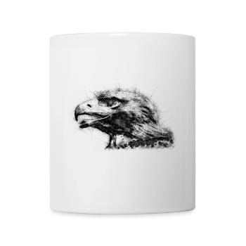 Eagle Head - Mug - white - Front
