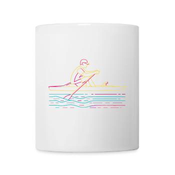 Aviron Steamwave - Mug blanc - blanc - Devant