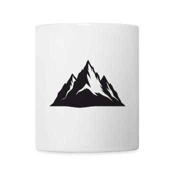 Gebirge - Tasse - Weiß - Vorne