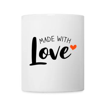 Made With Love two-tone - Mug - white - Front