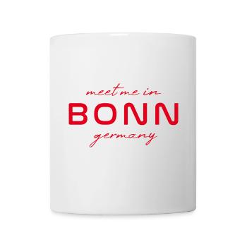 T-shirt Bonn – Parfait pour les fans et les amoureux - Mug blanc - blanc - Devant
