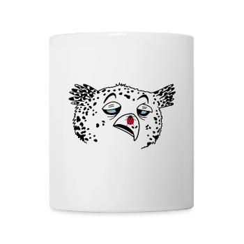 Owl and ladybug - Mug - white - Front