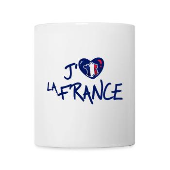 J'adore la France - Mug blanc - blanc - Devant