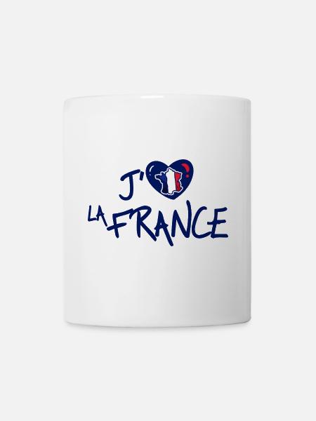 J'adore la France - Mug blanc - blanc