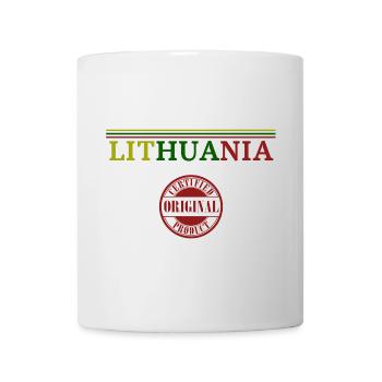 Litauischer Stolz, ich liebe Litauen - Tasse - Weiß - Vorne