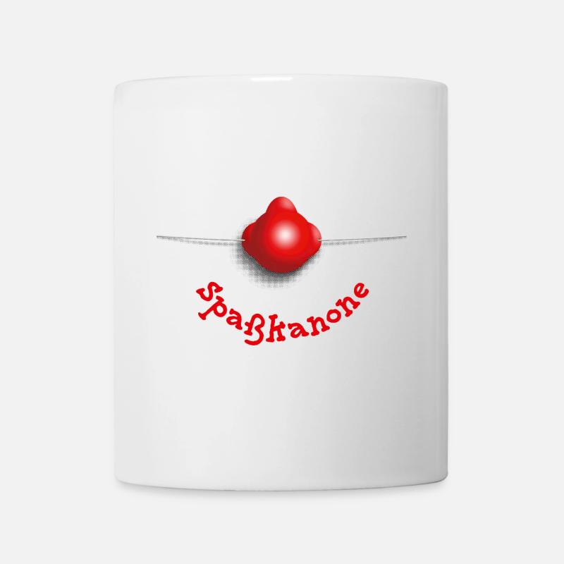 Nez de clown – amusant - Mug blanc - blanc