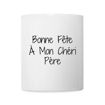 Happy Father's Day to my darling father's day - Mug - white - Front