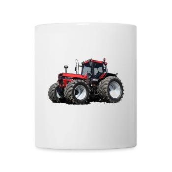 Légende du tracteur électrique - Mug blanc - blanc - Devant