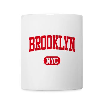 BROOKLYN NYC SPORT USA ATHLETIC NYC NEW YORK CITY - Mug - white - Front