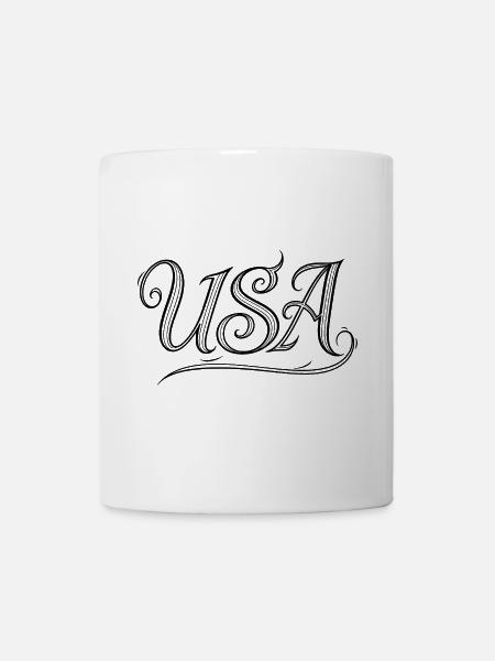 USA - Tasse - Weiß