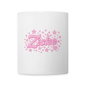spitzname Spruch / typisch y2k design - Tasse - Weiß - Vorne
