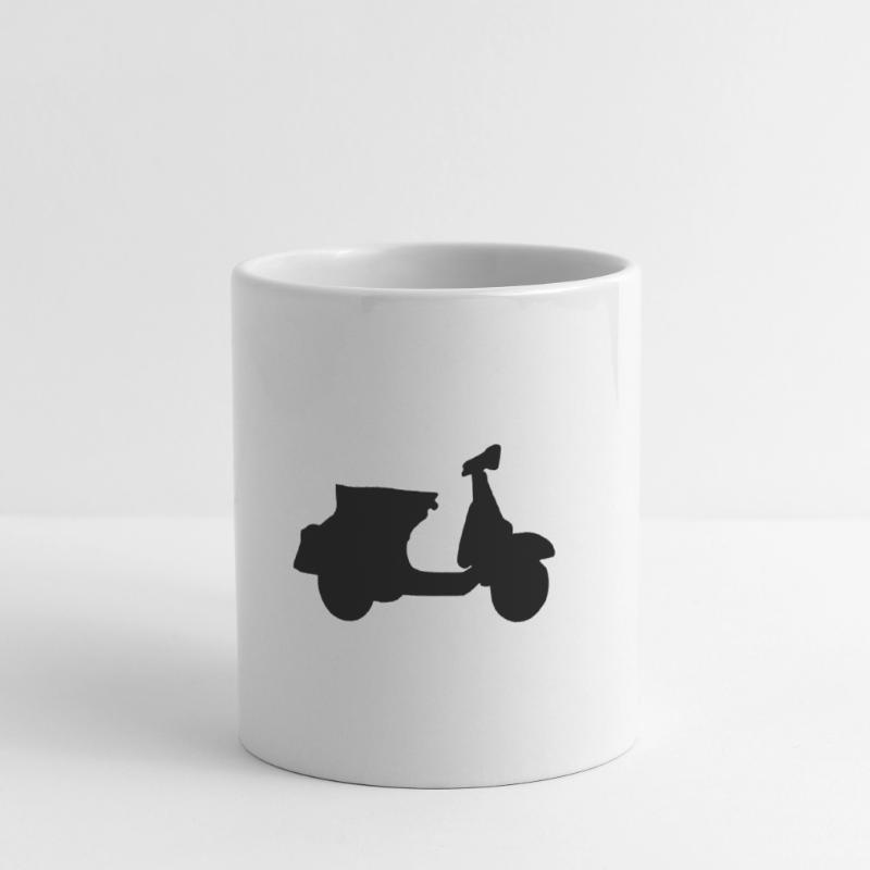 Motorroller Roller Blechroller Schaltroller Tasse