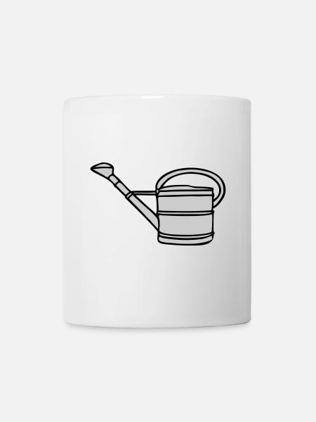 Arrosoir - Mug blanc - blanc