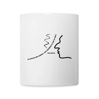 Citation de Gainsbourg - Mug blanc - blanc - Devant