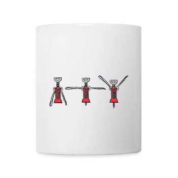 Exercice pour le weekend - Mug blanc - blanc - Devant