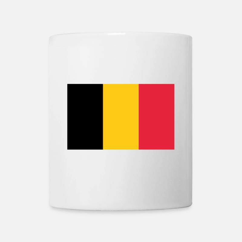 Belgique - Mug blanc - blanc