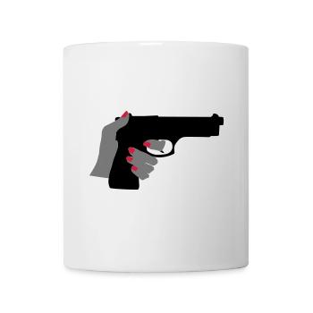 Gun - Mug - white - Front