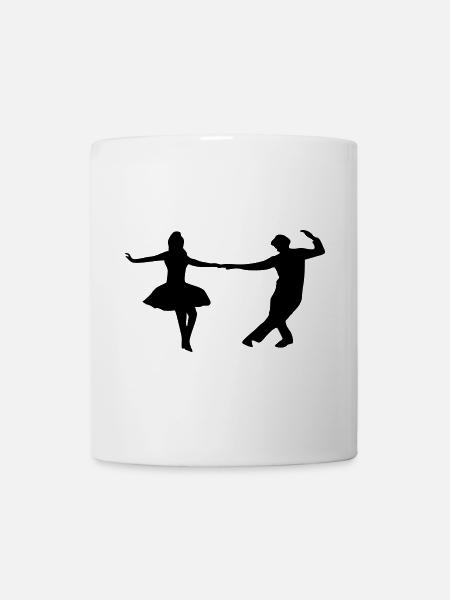 Tänzer, tanzen - Tasse - Weiß
