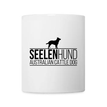 SOUL DOG Australian Cattle Dog chiens Wilsigns - Mug blanc - blanc - Devant