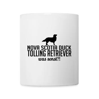 Nova Scotia Duck Tolling Retriever was sonst - Tasse - Weiß - Vorne