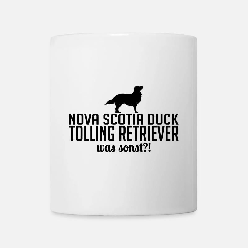 Nova Scotia Duck Tolling Retriever was sonst - Tasse - Weiß