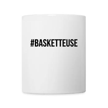 Basketteuse - Mug blanc - blanc - Devant