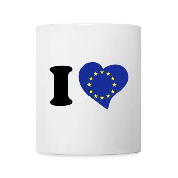 I love EU - Mug - white - Front