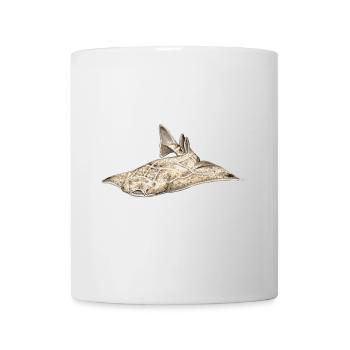 Angelote - Angel shark - Shark - Requin ange - Mug - white - Front