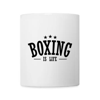 Boxen ist Leben / Boxen ist Leben - Tasse - Weiß - Vorne
