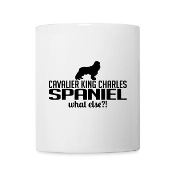 CAVALIER KING CHARLES SPANIEL what else - Tasse - Weiß - Vorne