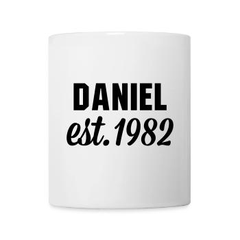 Daniel est 1982 - Tasse - Weiß - Vorne