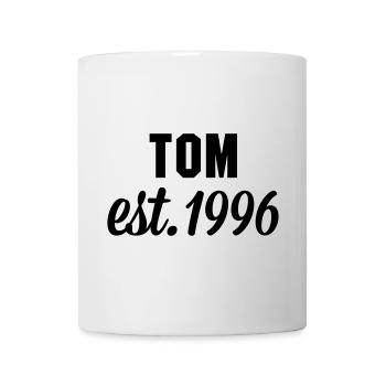 Tom est 1996 - Tasse - Weiß - Vorne