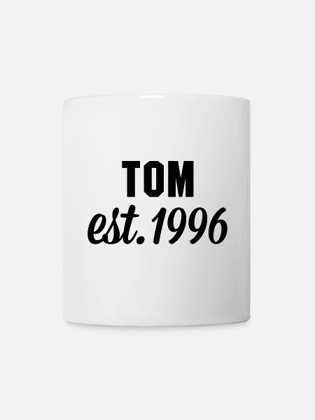 Tom est 1996 - Tasse - Weiß