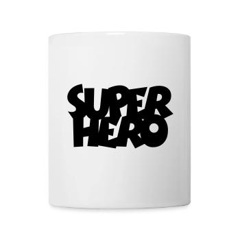 SUPERHERO - Tasse - Weiß - Vorne