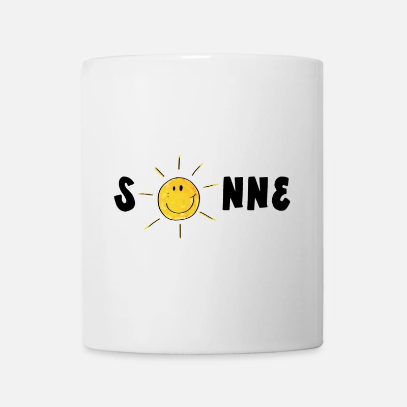 Sonne Sonnenschein - Tasse - Weiß