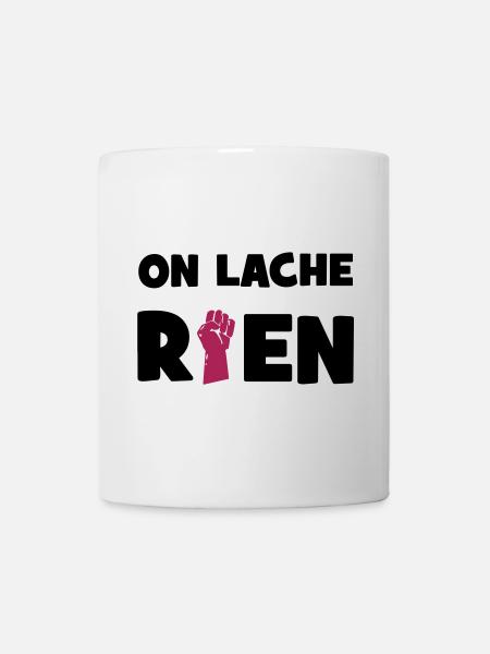 On lâche rien ! - Mug blanc - blanc
