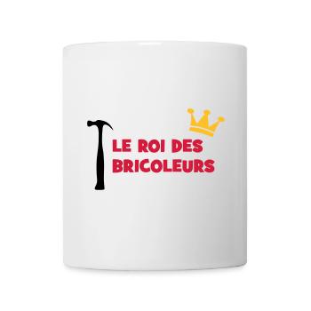 Der König der Heimwerker - Tasse - Weiß - Vorne