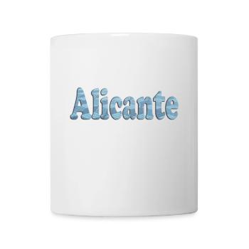 Alicante Costa Blanca Design Vacances - Mug blanc - blanc - Devant